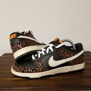 nike dunks leopard print